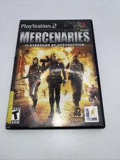 Mercenaries: Playground of Destruction (PlayStation 2, 2005) CIB Tested Working image