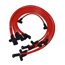 Chevy V6v8 Spark Plug Wire Set 8mm Red For 4.3l 5.0l 5.7l Hei - Chevrolet Gmc