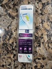 Philips Sonicare DiamondClean Replacement Toothbrush Heads, 3 Pack
