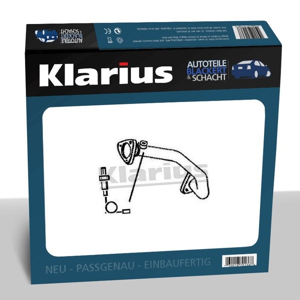 Klarius Auspuff Abgasrohr für Audi A4 + Avant-image