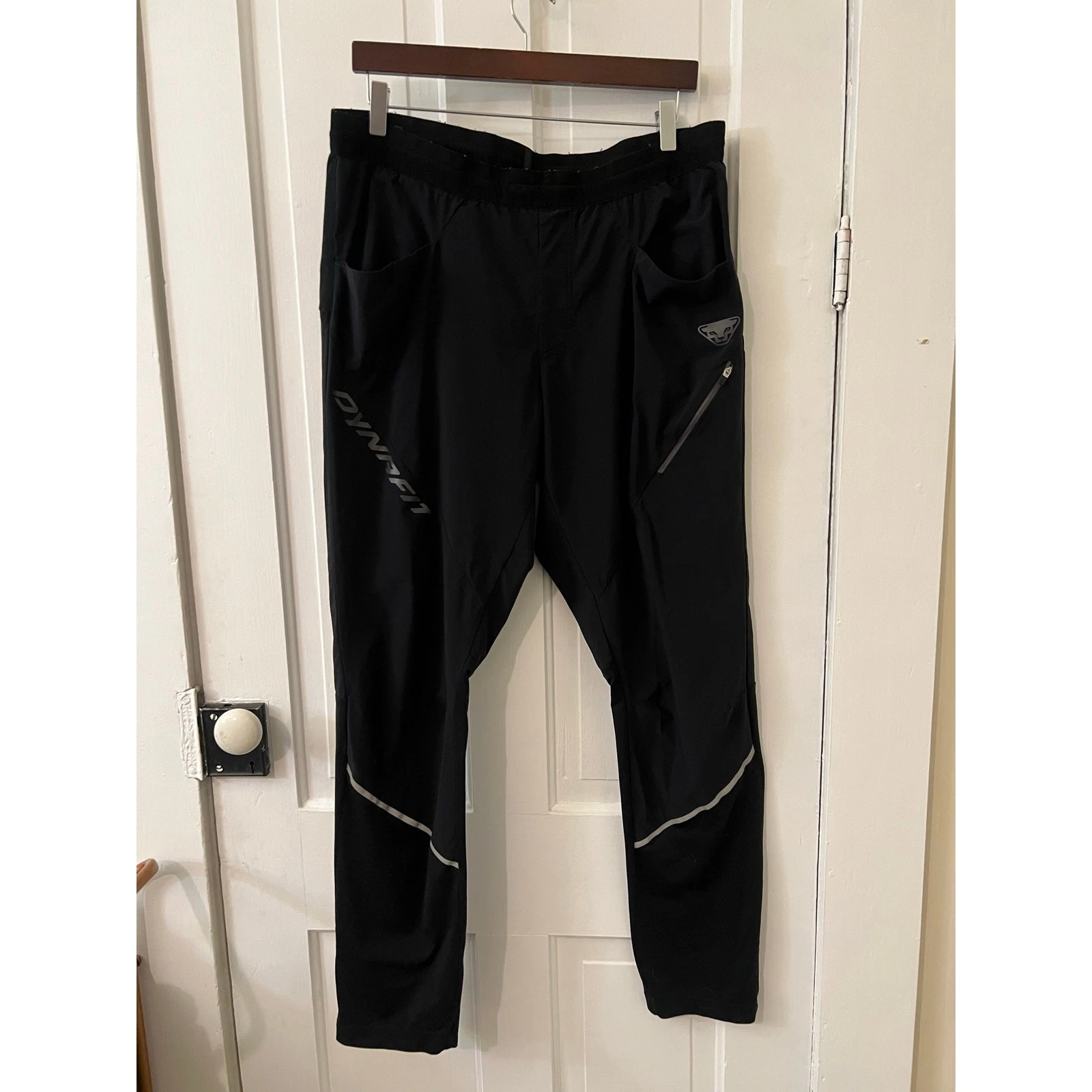 Dynafit softshell pants unisex XXL lightweight running skiing black travel