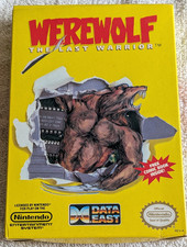 Nintendo Werewolf The Last Warrior Game - In Box and Booklet Included