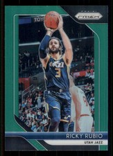 2018-19 Panini Prizm Prizms Green #133 Ricky Rubio