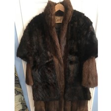 Exquisite Vintage 1960s Mink Stole I.R. Fox of New York City Wrap Shawl Women's
