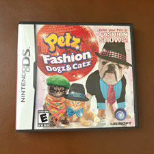 Ubisoft Petz Fashion: Dogz & Catz Nintendo DS Manual Included TESTED