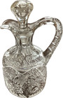 EAPG U.S. Glass Company Cruet & Stopper Hobstar Pattern — photo 4