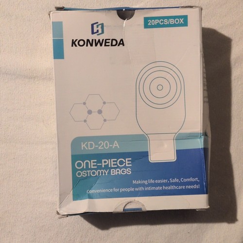 20 Pcs KONWEDA KD-20-A One Piece Ostomy Bags Exp. 9/2028 | eBay