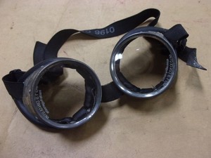 Vtg Model 717 Welding Tank Goggles German Safety GSF 166 DIN Motorcycle Retro