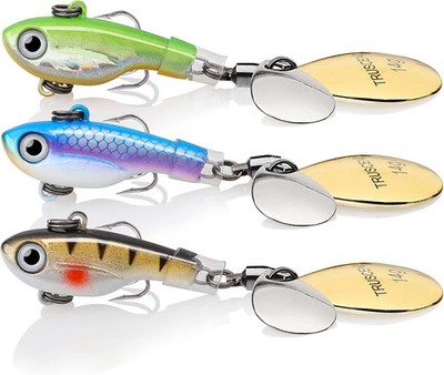 Power Tornado Spinnerbait für Bass Trout Pike 10 Stück