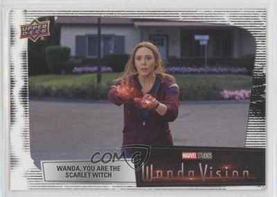 2022 Marvel Studios' WandaVision White Vision 40/99 Wanda Maximoff #76 1b9b