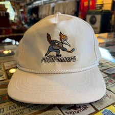1980s Phoenix Roadrunners Snapback Hat Vintage WHL WHA Hockey Baseball Cap