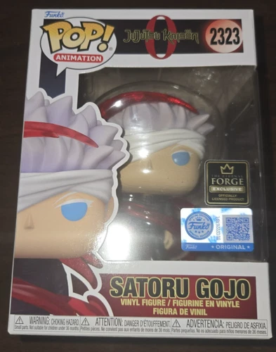 Jujutsu Kaisen Funko Pop Satoru Gojo Red Energy Eternal Forge Excl IN-HAND 2323