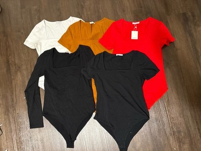 Mango Pop Womens Bodysuits Bundle Set Medium