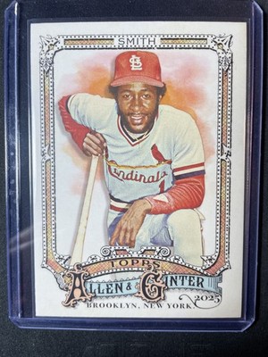 Ozzie Smith #58, STL Cardinals, HOF SS - 2025 Allen & Ginter + Bonus Cards