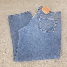 Vintage Levis 517 Jeans Mens 40X32 (39X29) Blue Denim Orange Tab Made In USA