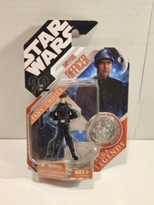 Star Wars IMPERIAL OFFICER 30th Anniversary Figure Coin Saga Legends Death Star