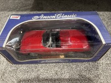 Anson Classic 1963 Ford Thunderbird Convertible Red 30334 118 Scale Diecast