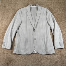 Paul Jones Gray Plaid Blazer 2XL