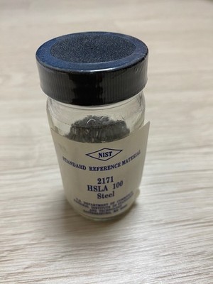 NEW NIST SRM 2171   HSLA-100 Steel   Chip Form  