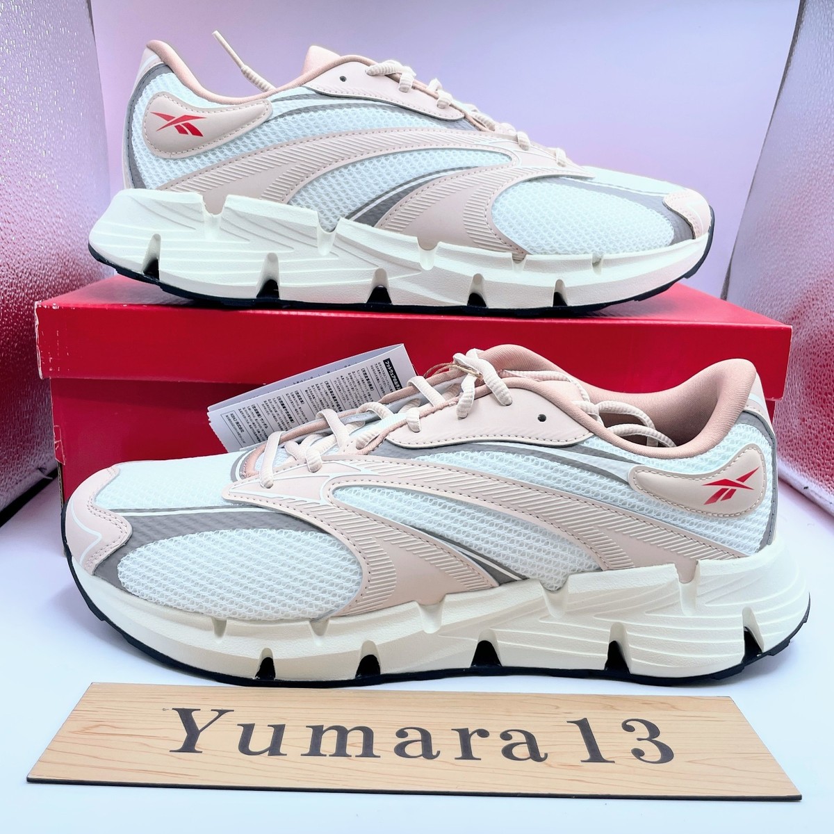 Reebok Zig Hypnotica Clay Beige White 100227891 Men's Size | eBay