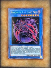 Yugioh Magician of Black Chaos MAX TN19-EN002 Secret Rare Limited Edition NM