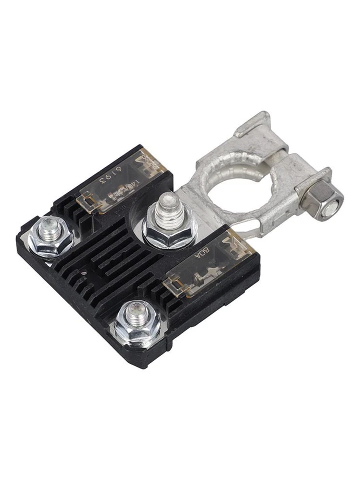 For BRZ Fuse Battery Terminal Practical and Anti deformation Black Color - Image 2 of 4