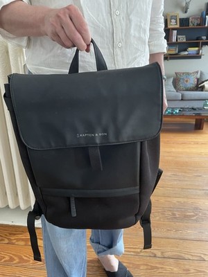 Kapten & Son Rucksack Fyn All Black