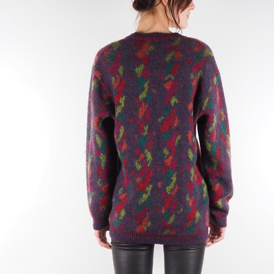 Missoni Sport Vintage 80s 90s Women's Multicolor Knit Sweater