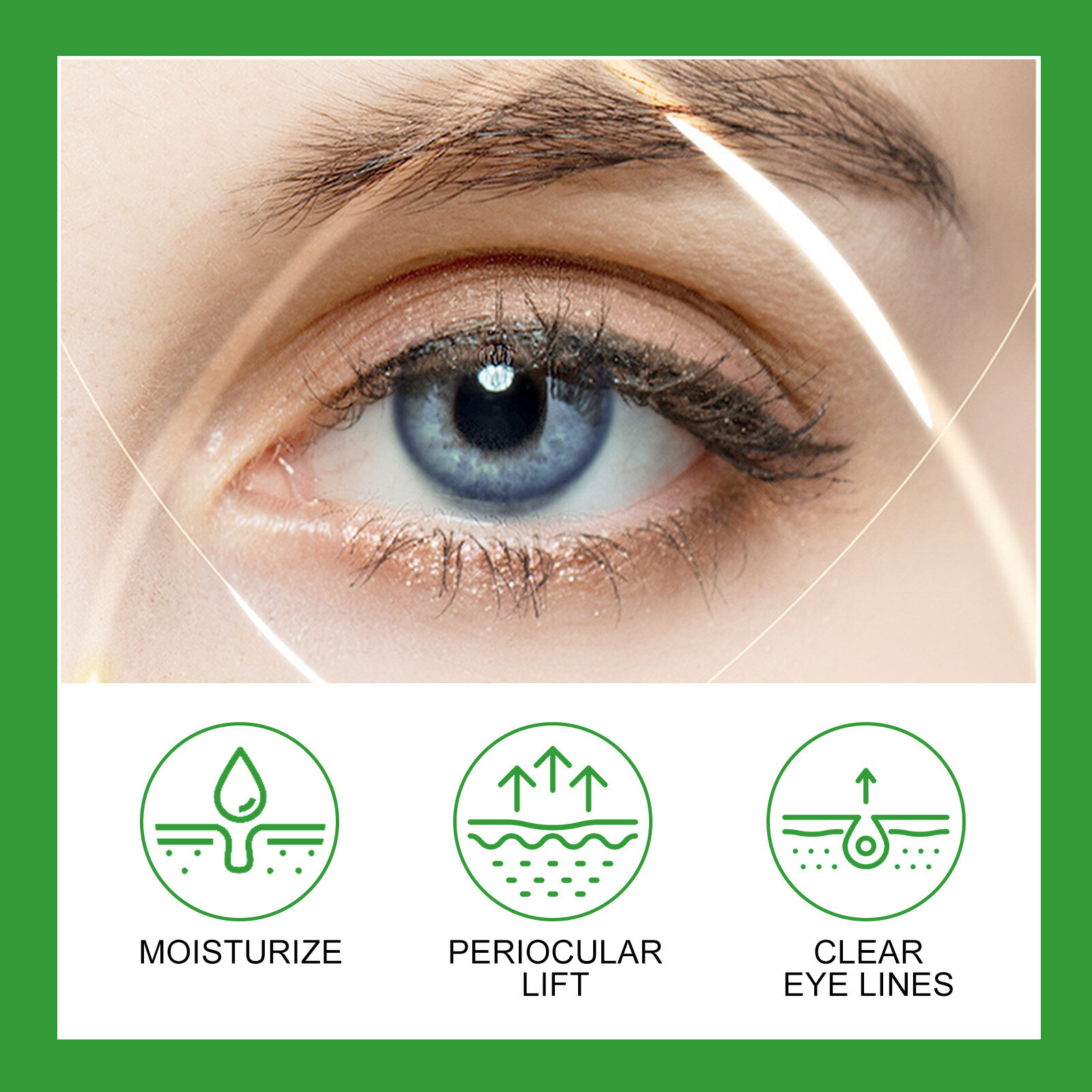 Aloe Vera Eye Serum Dark Circles Under Eye Treatment Reduce Eye Bags