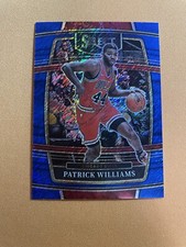 2021-22 Select Patrick Williams Blue Shimmer Concourse #4