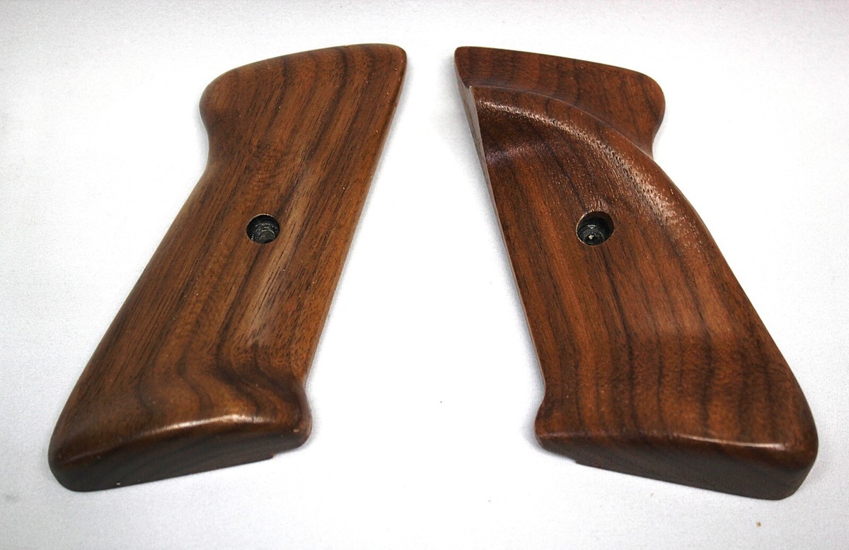 PREMIUM FINISHED WOOD TARGET GRIPS - 4 WOODS TO CHOOSE for Crosman
