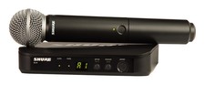Shure Blx24uk/sm58 Sm Wireless Vocal System W/ Sm58 Microphone  - (ex-display)