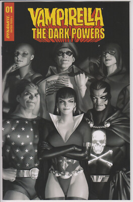 Vampirella The Dark Powers #1 Jung-Geun Yoon B&W 1:45 Variant
