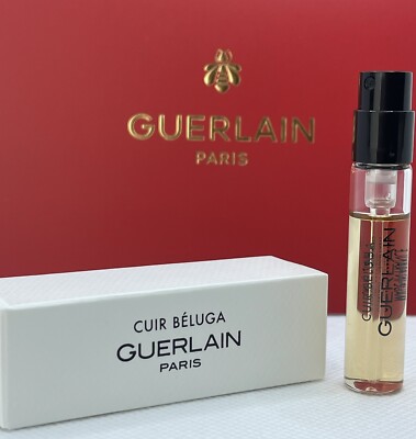 GUERLAIN- Cuir Beluga 2ML Sample  Travel EDP Spray Fragrance Vanilla Leather