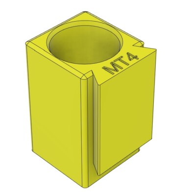 MT4 Rear Add ON accessory MT4AOU fits NEW Universal Lathe Mount holders