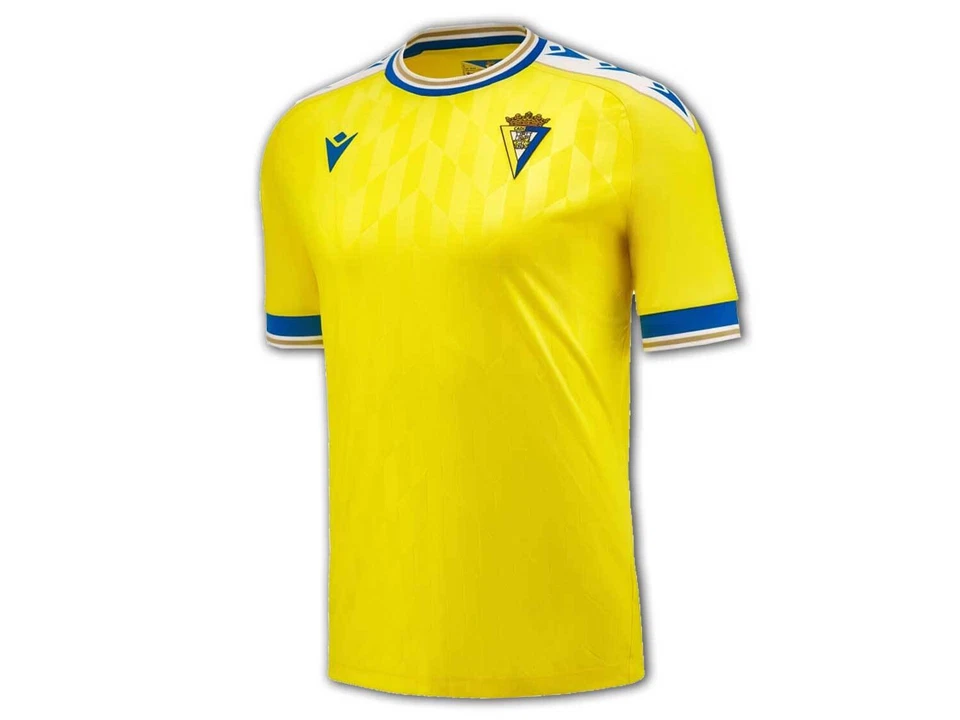 Macron FC Cadiz Camiseta 23 24 F. C. Home Jersey M L XL XXL - Imagen 2 de 4