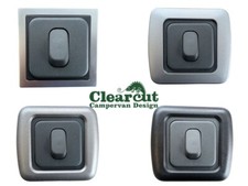 12v Light Switch for Campervan CBE/C Line Single Frame, In-line 12v Switch