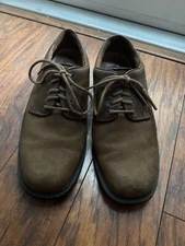 Rockport Men’s Size 8W Brown Hydroshield Waterproof Kinetic Air Leather Shoes