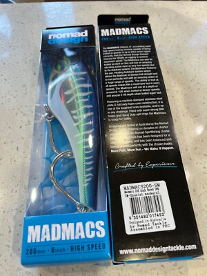 Nomad Madmacs 200 Trolling Bait - Spanish mackerel MADMACS200-SM) 8''-12 oz.