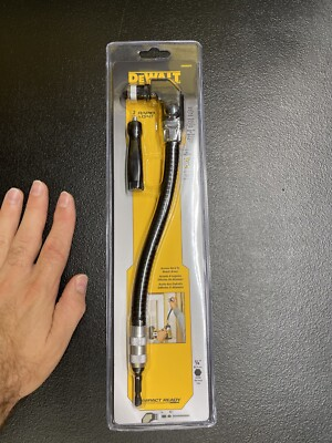 #ad DeWALT DWARAF 12quot; Right Angle Flex Shaft Impact Driver Attachment Bit Holder NEW $42.49