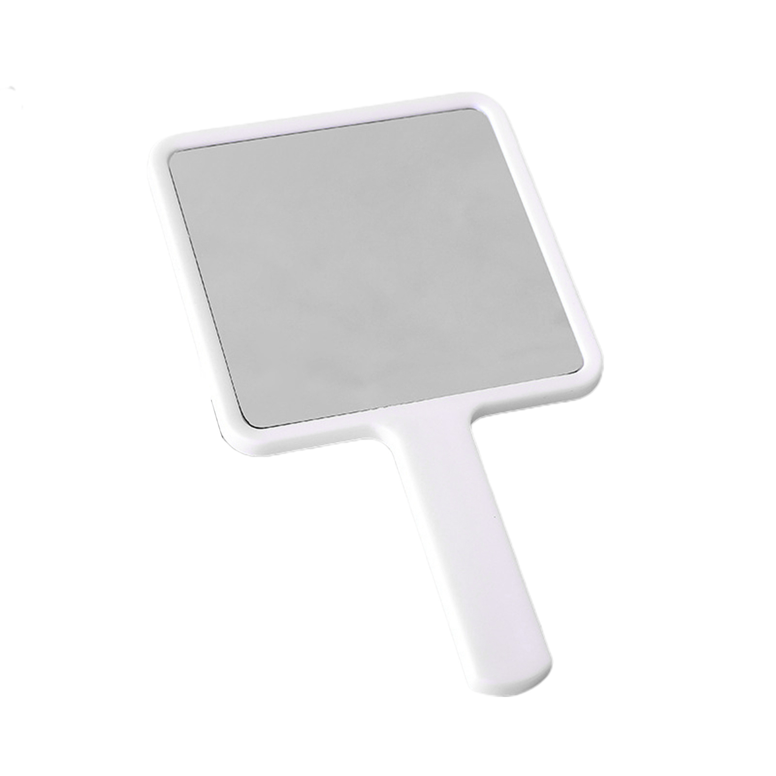 Square Makeup Mirror with Non-Slip Grip - Lightweight Portable Vanity Mirror-image