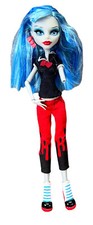 MONSTER HIGH Ghoulia Yelps Doll Zombie Blue Hair First Wave 2008