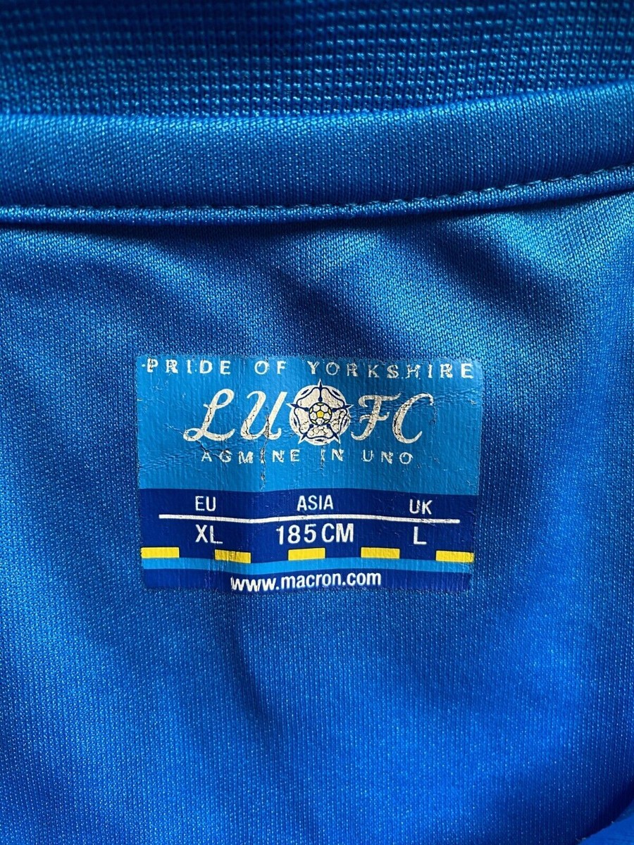 Maillot De Foot Leeds United 2012/2013 Extérieur - Taille L Homme - Marque Macron - Occasion Très Bon état