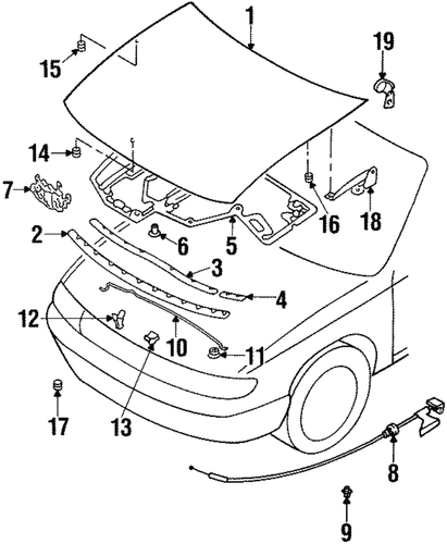Nissan 65722 01e00