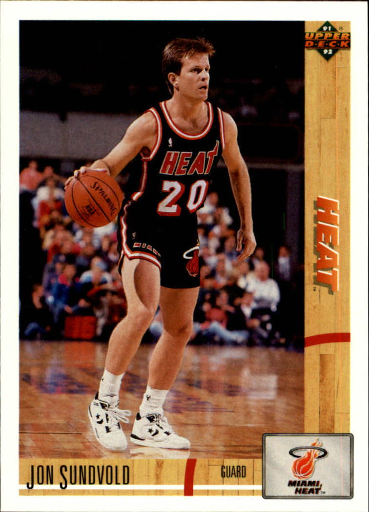 1991-92 Upper Deck #291 Jon Sundvold - NM