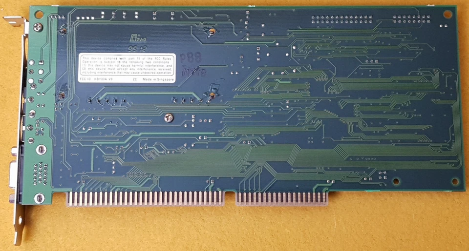 Philips ISA TV Card PAL 3139 147 12761N  F11246/H/PH  SV20 9510 SINGAPORE RETRO - Image 3 of 4