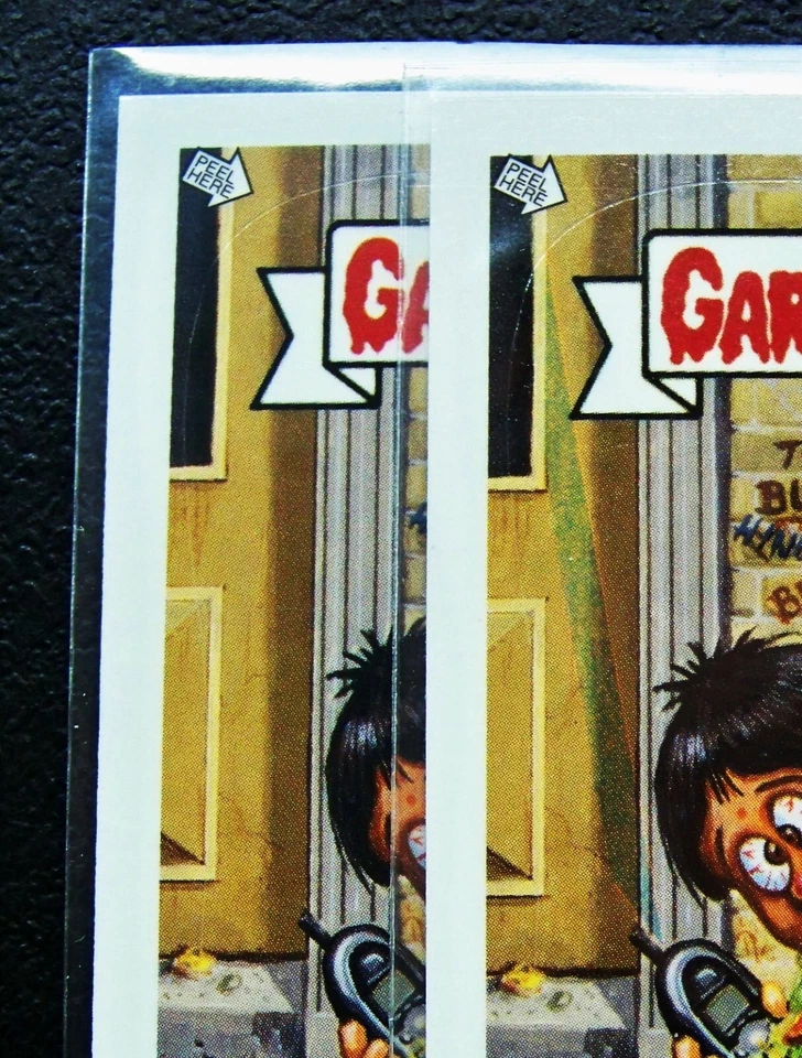 GPK 2003 All-New Series 1 #39a COLIN 911, LONG GREEN BAR Shadow ERROR Card, ANS1 - Image 3 of 3