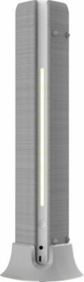 ION AUDIO MEETING MATE BLUETOOTH SPEAKER W/ MICROPHONE, GRAY *DISTRESSED PKG