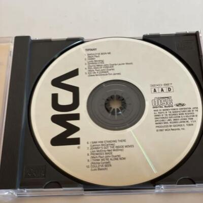 Tiffany Debut Album CD with Obi 1987 JDM Warner Music Japan RARE