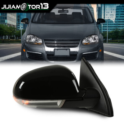 Power Mirror Fit For Volkswagen Jetta Right Side w/ Puddle Light Sedan 2005-10